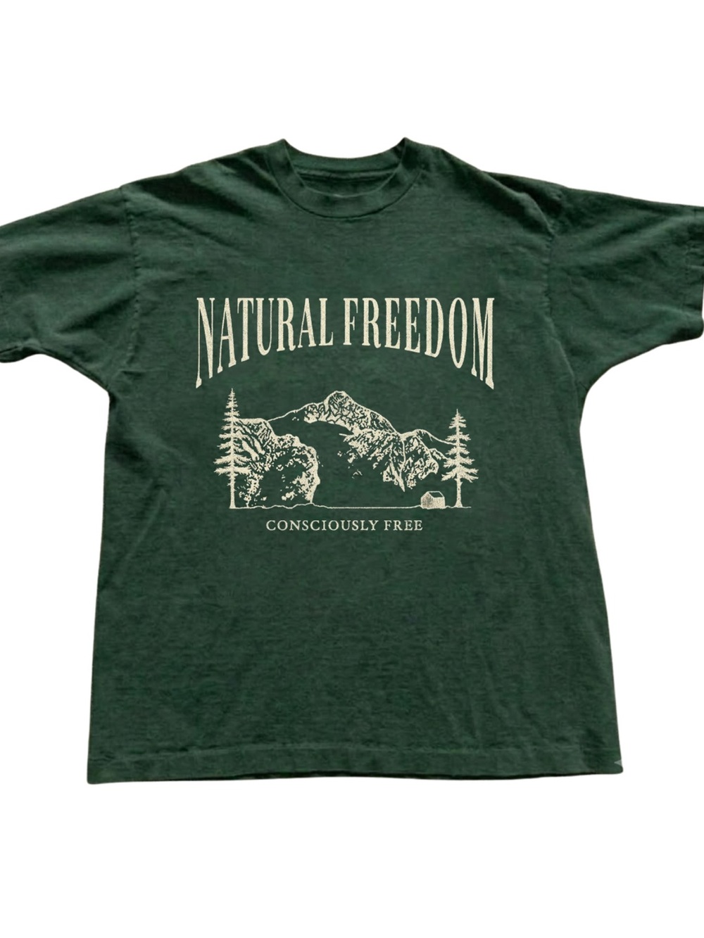 Gildan Forest Green Graphic Tee